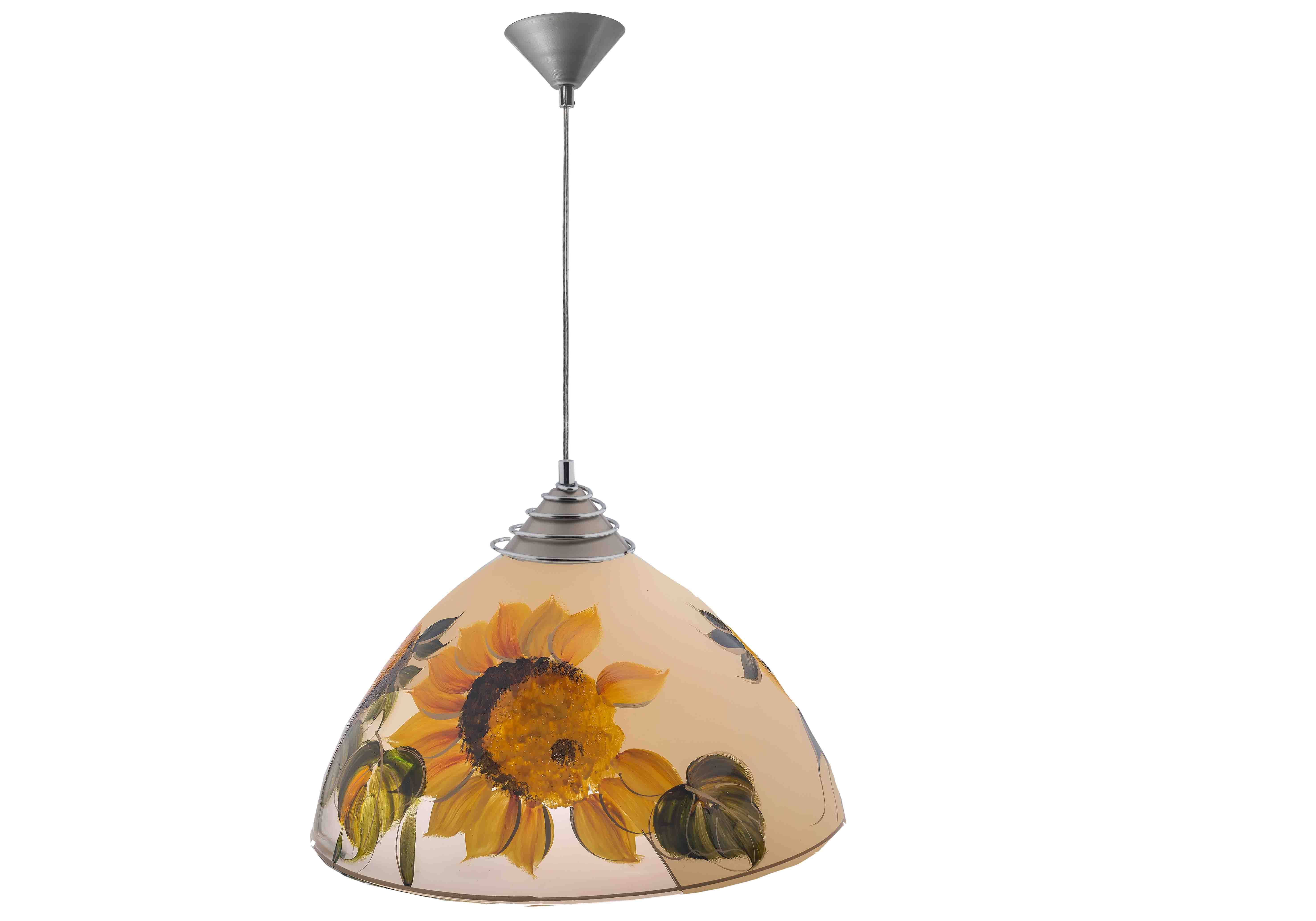 Ręcznie Malowany Słonecznik