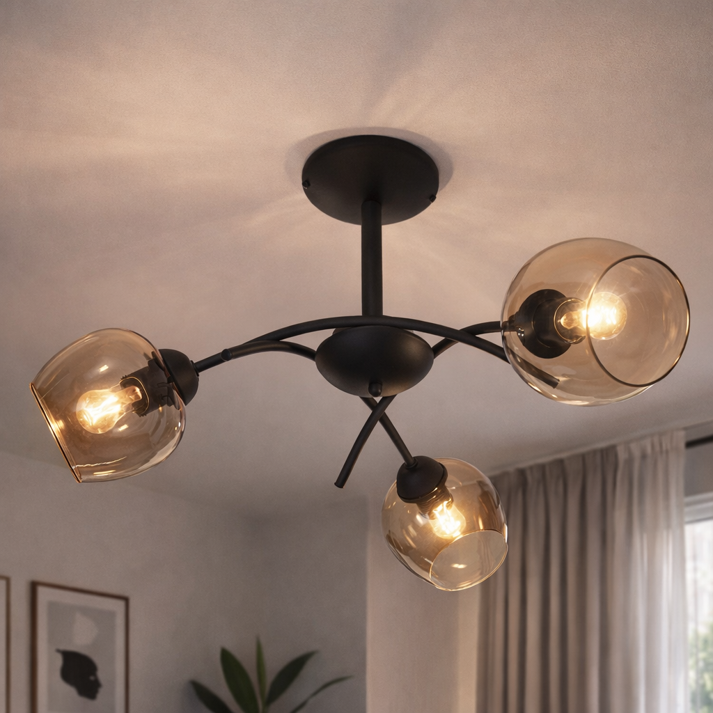 Elegant 3 czarny miodowy