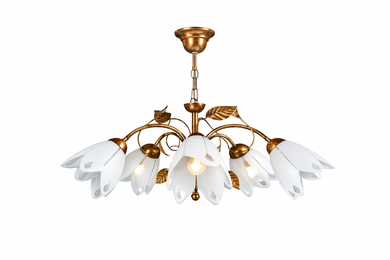 Lampa Sufitowa z Liściem 505/T