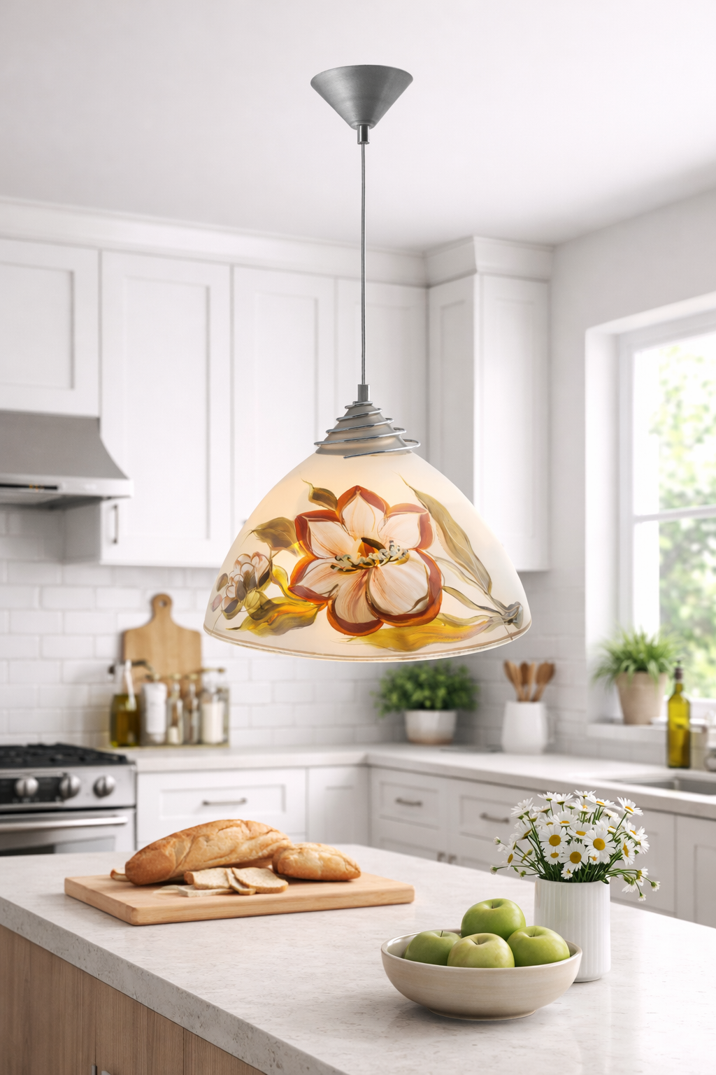 Ręcznie Malowana Magnolia